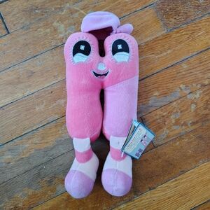 Y2K Toys Alphabet Eurps Letter H" Eurp Mini Plush Character 2000 Clip On Toy NWT
